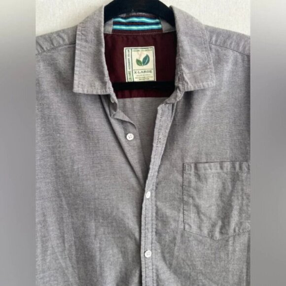 Colours Alexander Julian Organic Cotton short sleeve button up shirt Sz XL - Picture 4 of 7